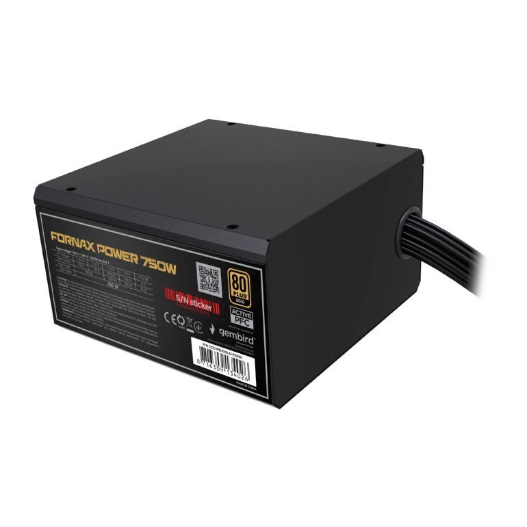 Gembird Power supply unit 750W active