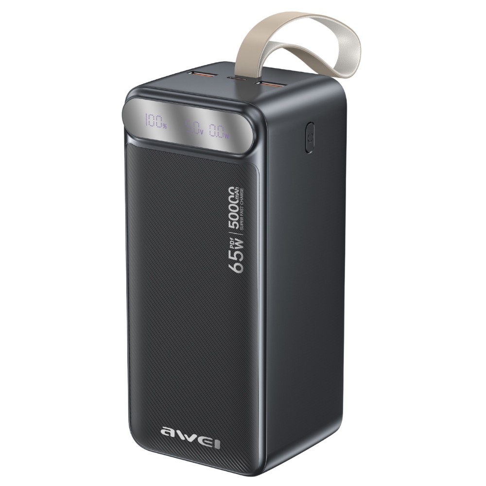 AWEI  Powerbank 50000mAh 65W PA-81 2xUSB-A/USB-C