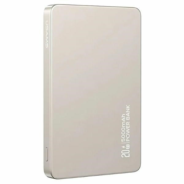 USAMS  PowerBank 5000mAh 20W Induction MagSafe