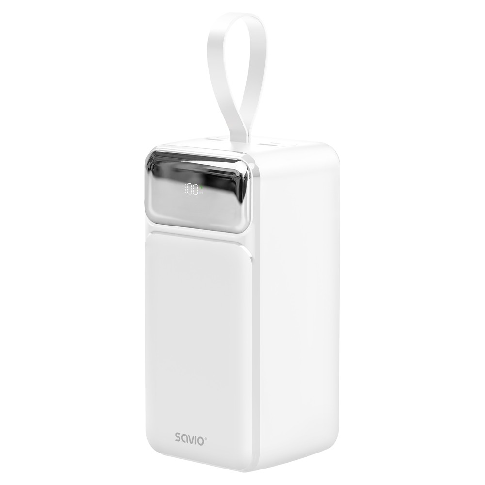 SAVIO Powerbank BA-15 50000 mAh white