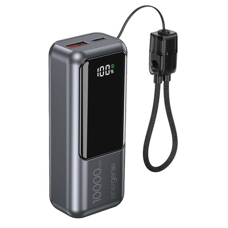 Gembird PowerBank LCD 10000mAh QC3.0