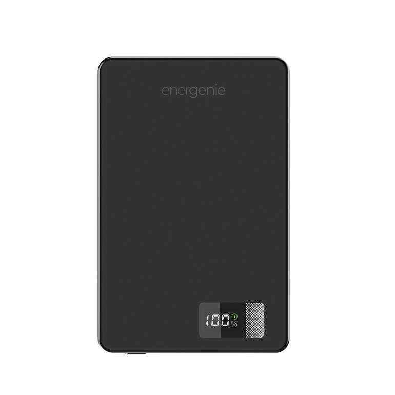 Gembird PowerBank wireless, magnetic, LCD 5000mAh