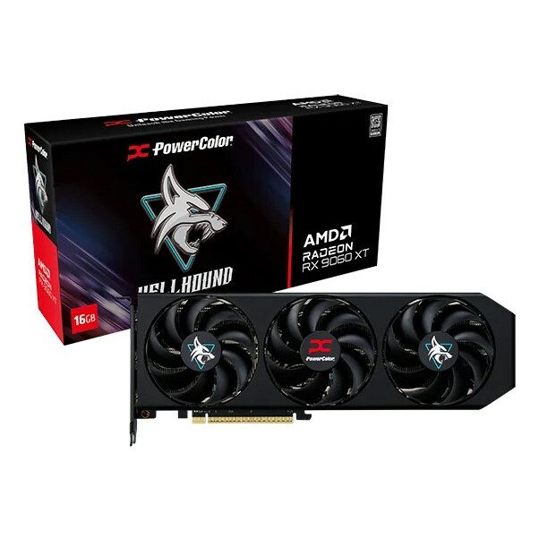 PowerColor  Hellhound AMD Radeon RX 9060