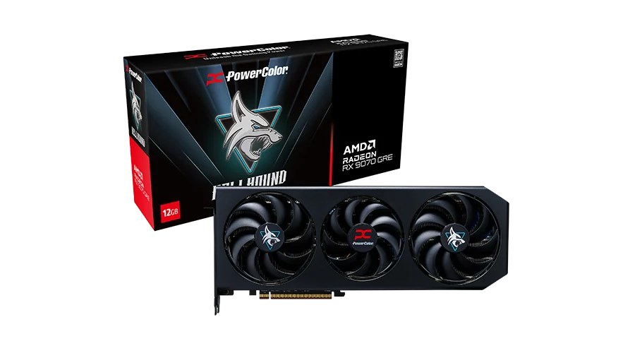 PowerColor  Hellhound AMD Radeon RX 9070