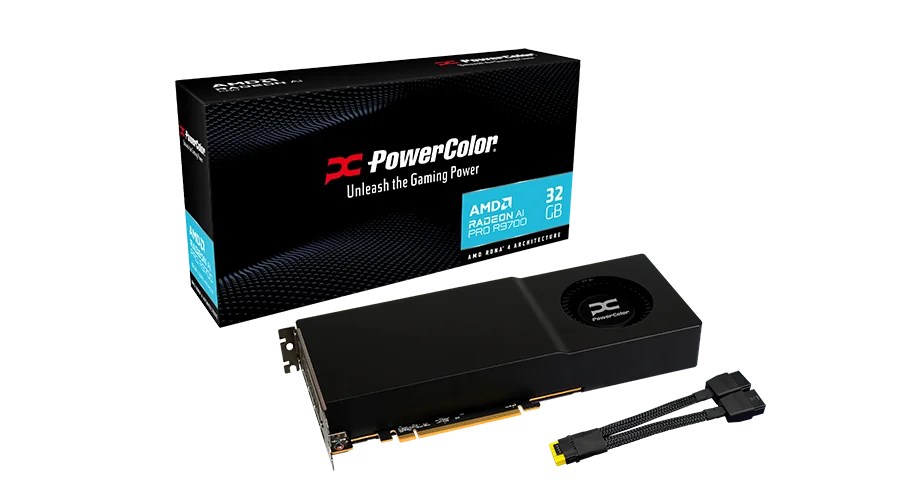 PowerColor Radeon AI PRO R9700 AMD