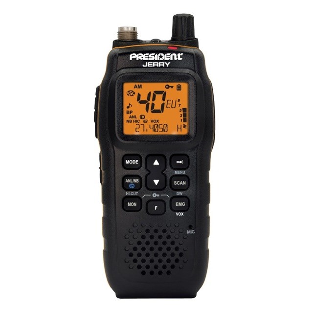 PRESIDENT  Jerry ASC AM/FM CB Portable