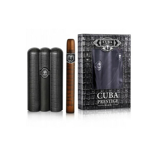 Cuba Prestige Black Gift Set EDT