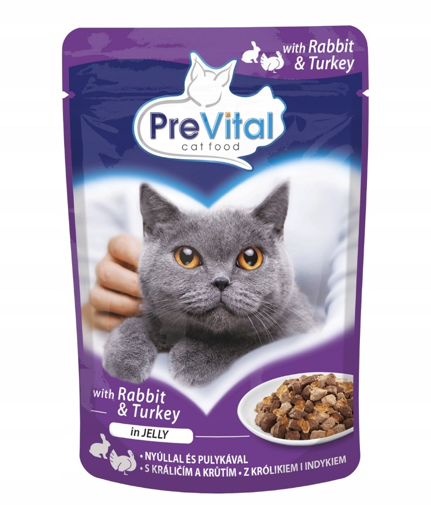PREVITAL  Turkey and rabbit in jelly
