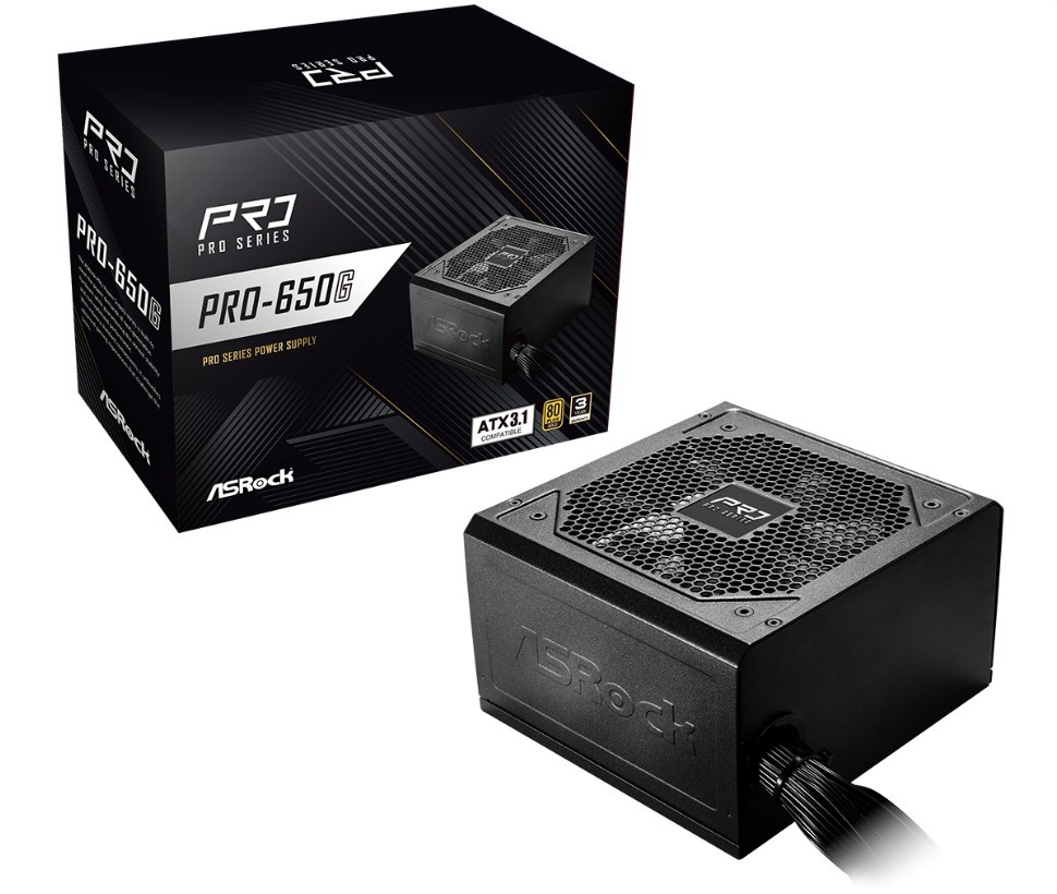 ASRock PRO-650G 650W 80 PLUS Gold