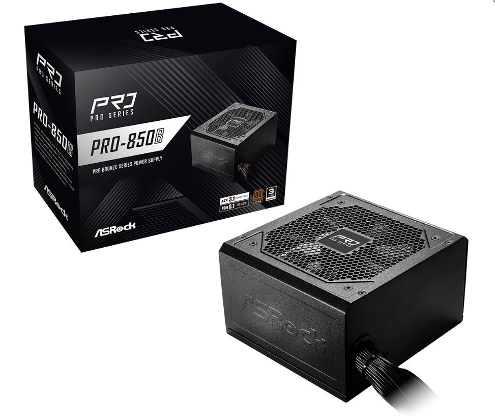 ASRock PRO-850B 850W 80PLUS BRONZE NON