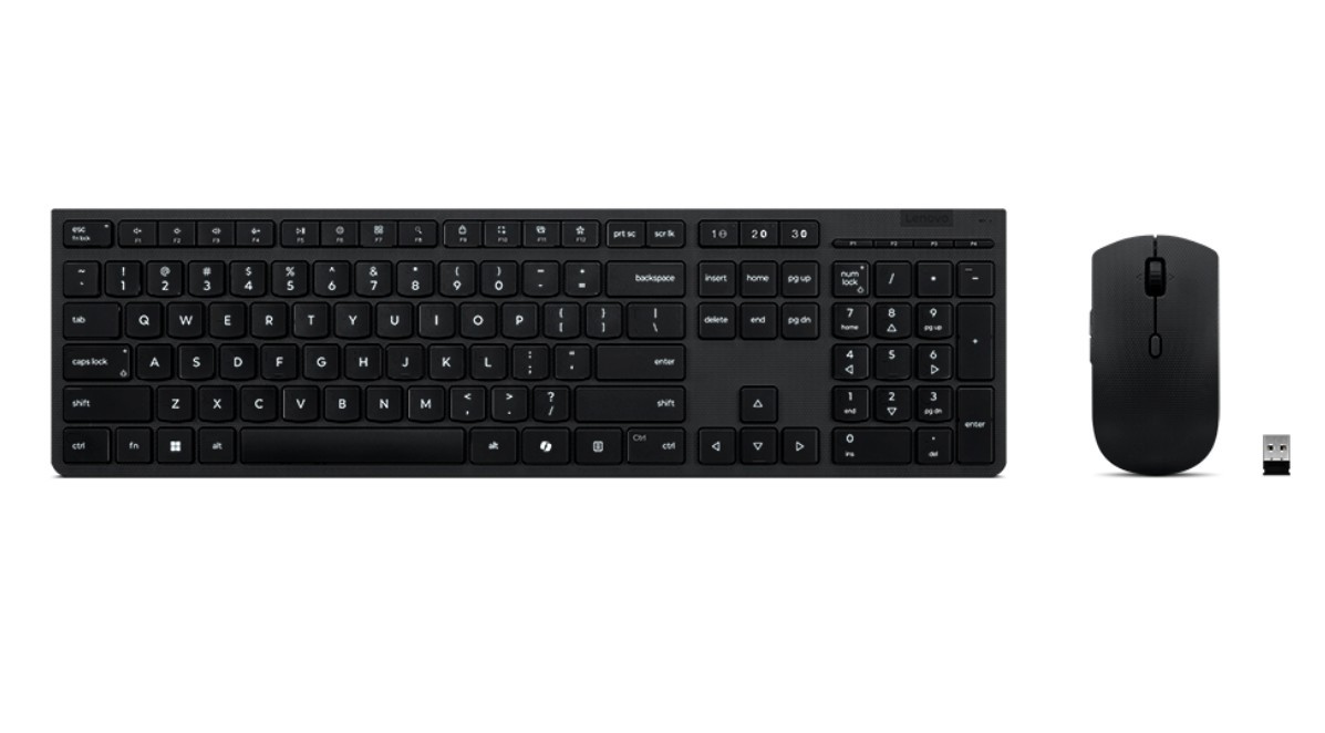 Lenovo Professional Wireless Rechargeable Keyboard and