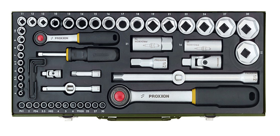 PROXXON 23 040 Socket wrench set