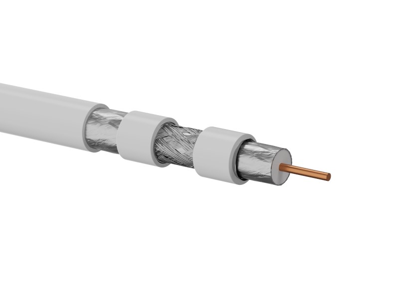 Alantec Przewód koncentryczny RG6, B2ca, LSOH
