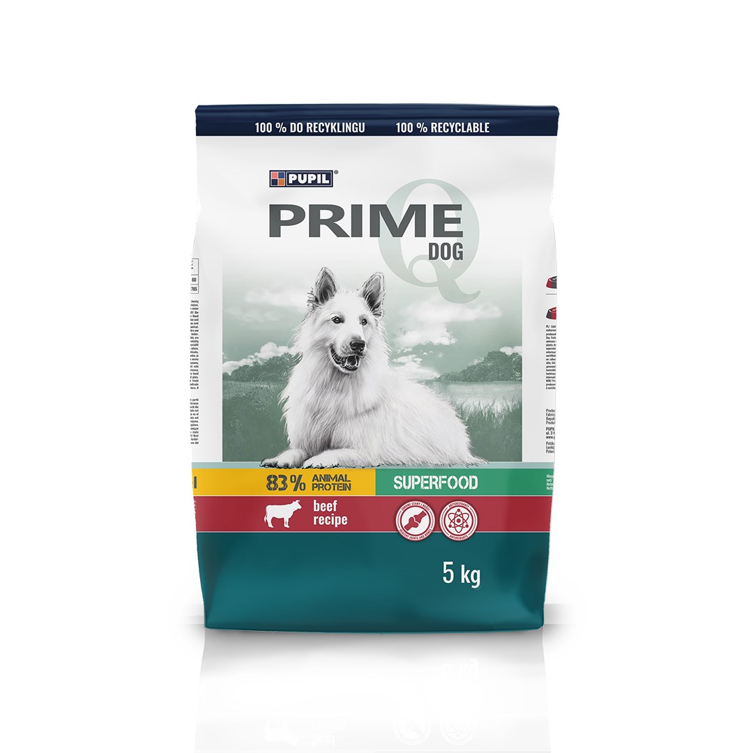 PUPIL Prime Rich in beef with