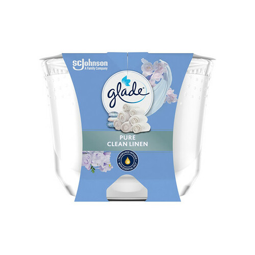 Glade Pure Clean Linen Candle -
