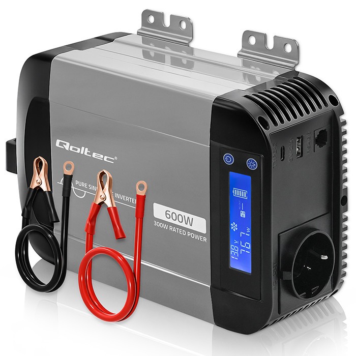 Qoltec Pure sine wave inverter 12V