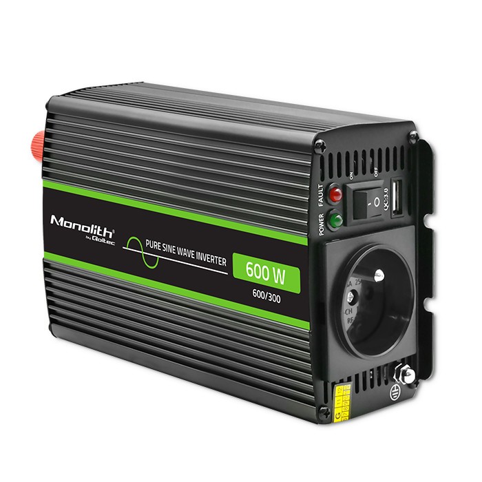 Qoltec  Pure Sine Wave Inverter Monolith