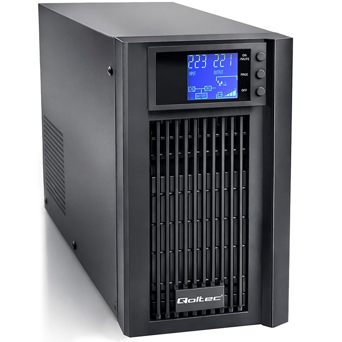 Qoltec  Pure Sine Wave UPS 3kVA