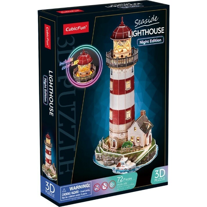 Cubic Fun Puzzle 3D 72 pieces