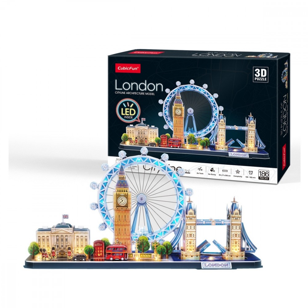 Cubic Fun  Puzzle 3D City line
