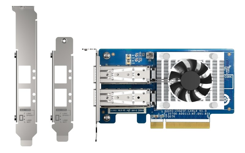 QNAP  QXG-25G2SF-CX6 Dual port SFP28 25GB