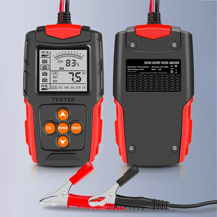 Qoltec  52484 LCD digital battery tester