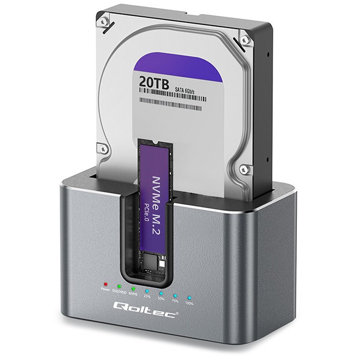 Qoltec  52631 HDD SSD doscking station