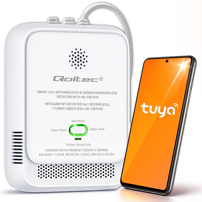 Qoltec 52654 Natural Gas and carbon