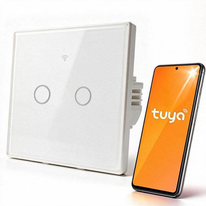 Qoltec  52716 Smart Touch 2-Gang Light