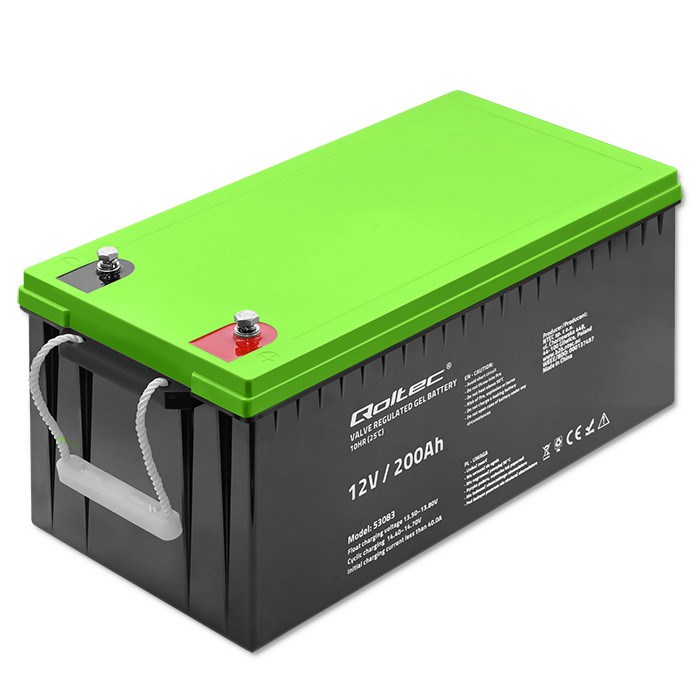 Qoltec Battery żelowy | 12V |