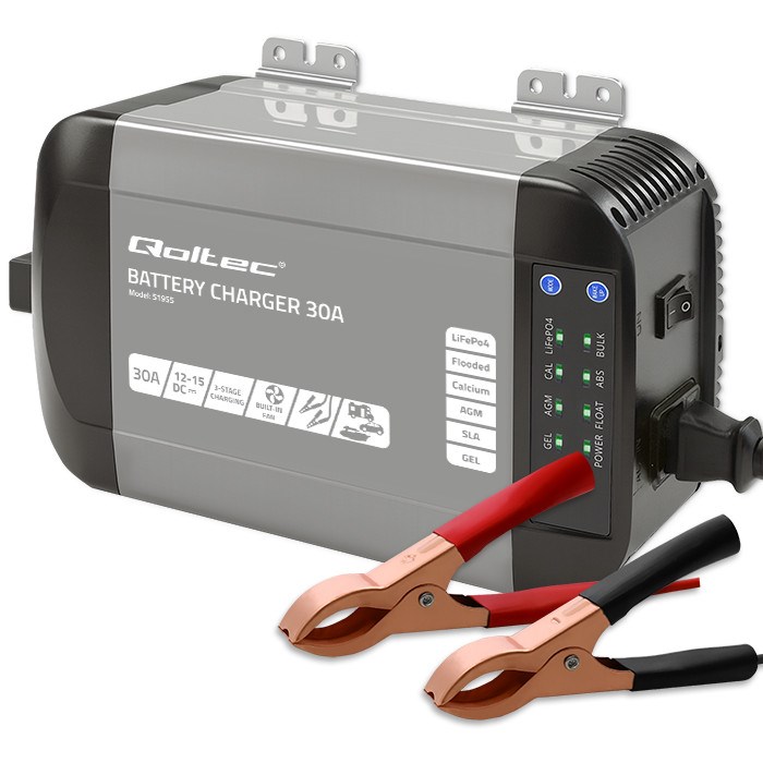 Qoltec  Intelligent Professional Monolith Battery Charger