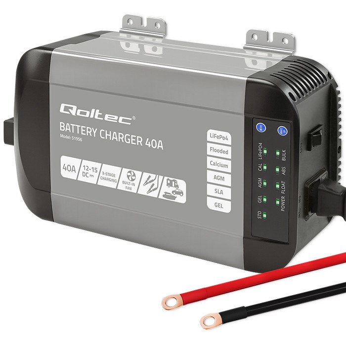 Qoltec  Intelligent Professional Monolith Battery Charger