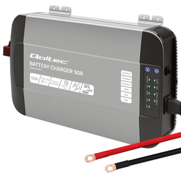 Qoltec  Intelligent Professional Monolith Battery Charger