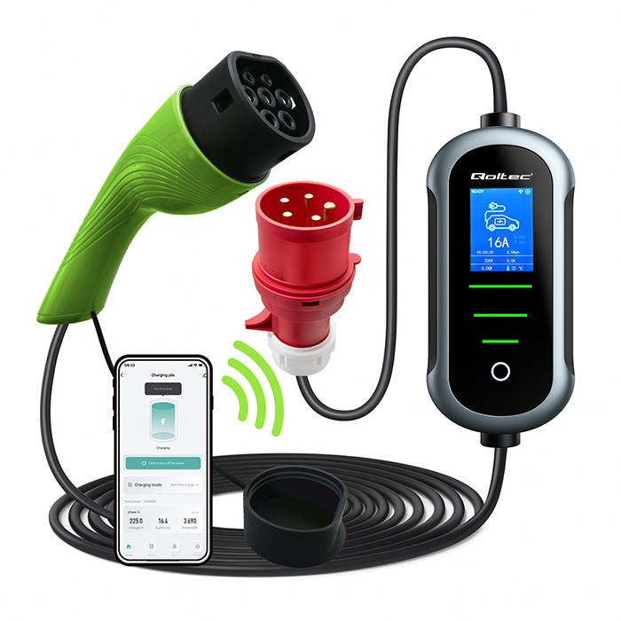Qoltec  Mobile EV Electric Car Charger