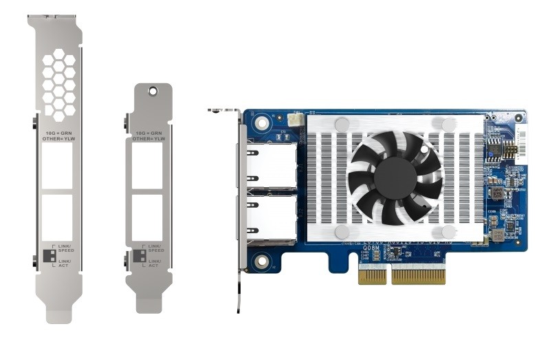 QNAP  QXG-10G2T-X710Dual-port Network Adapter Intel70 |