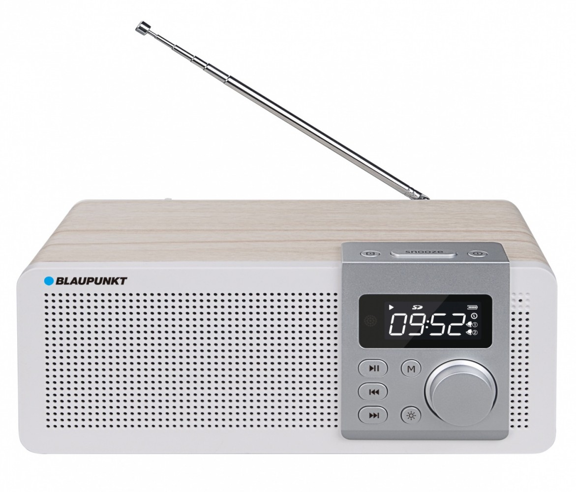 Blaupunkt Radio PP14BT FM/SD/USB/Clock/Alarm | BLAUPUNKT