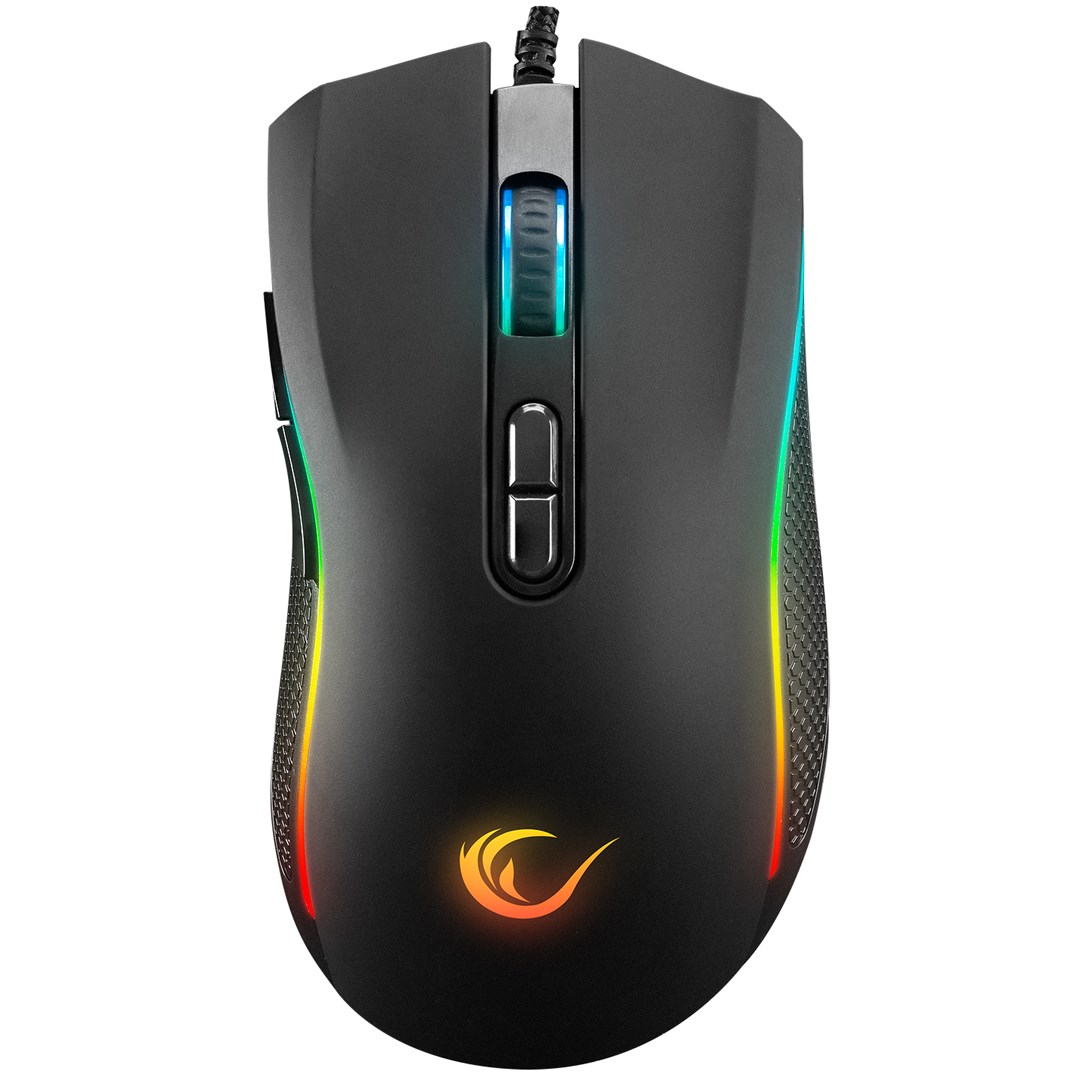 RAMPAGE  SMX-R44 V2 MACRO BLACK MOUSE