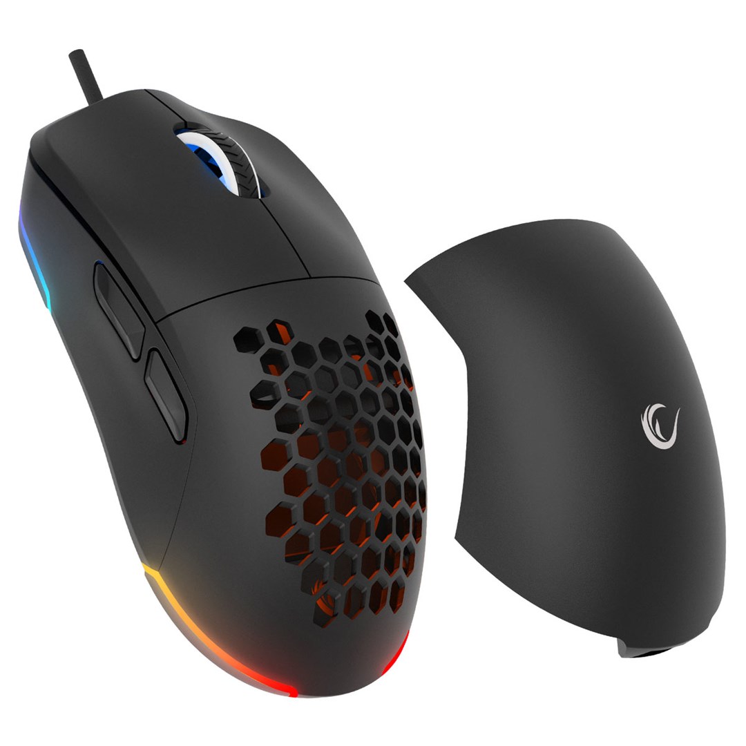 RAMPAGE WIRED GAMING MOUSE 12800DPI BLINK