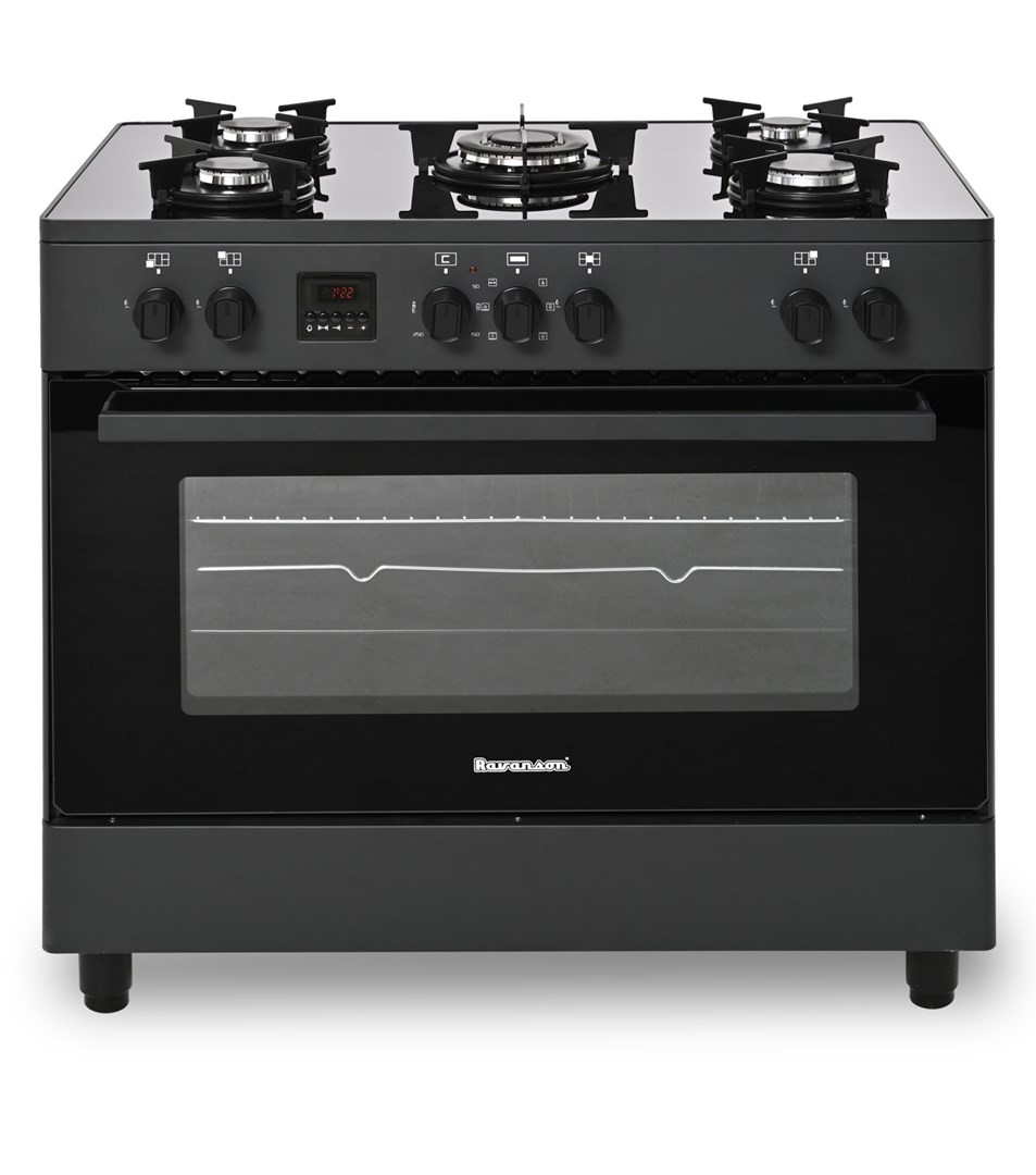 Ravanson Gas-electric cooker 90cm KWGE-K90 Glass