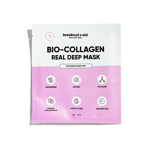 Breakout+aid Real Deep Mask - collagen