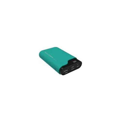 No name RealPower Powerbank PB-7500C grĂĽn