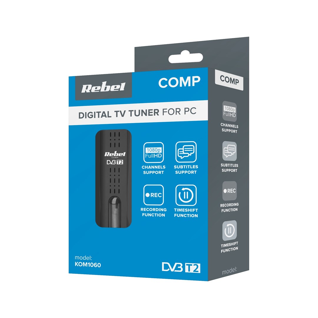 Rebel  Comp Tuner DVB-T2,DVB-C,DVB-T