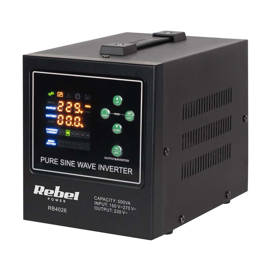 Rebel POWER-500-LFP4 emergency power supply –