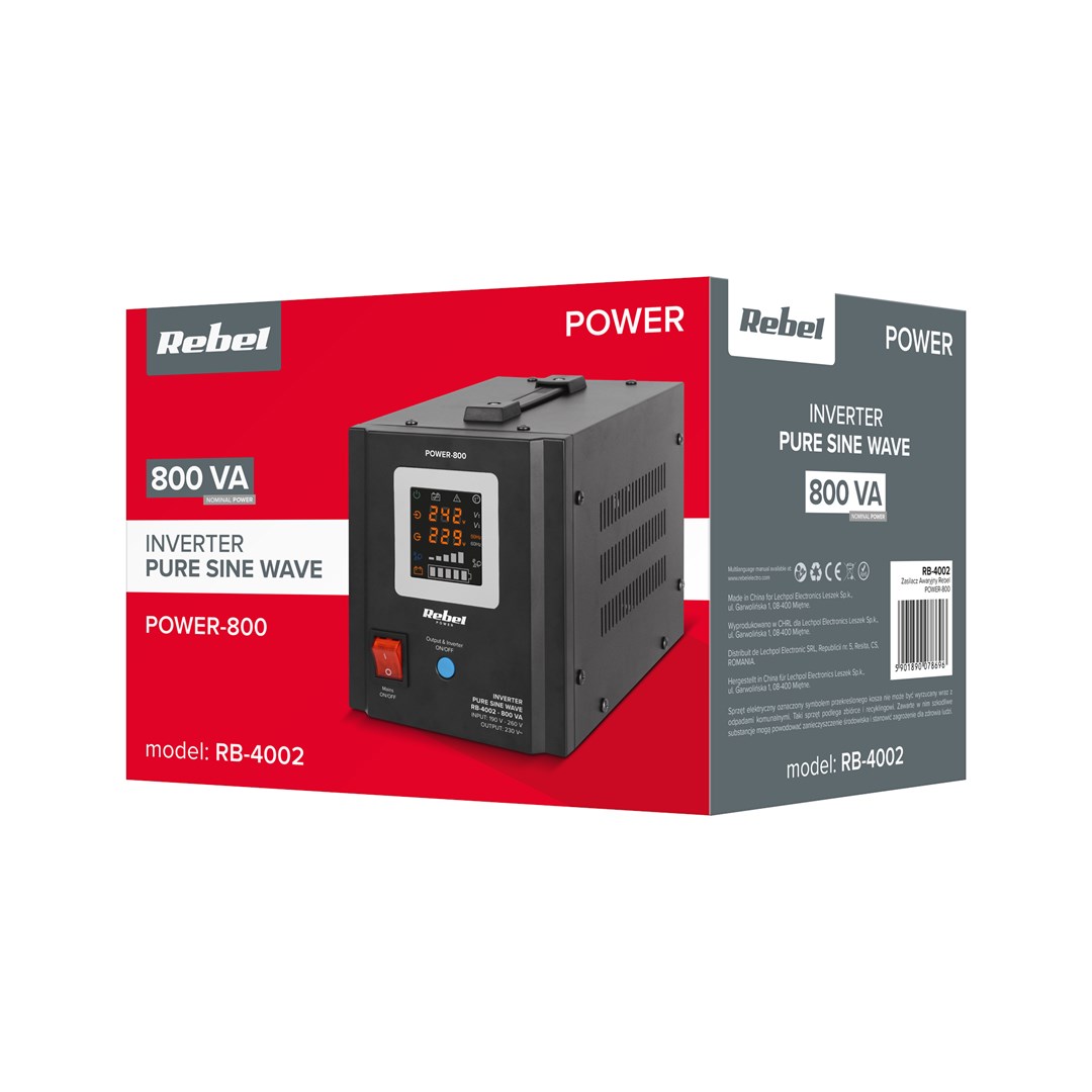 Rebel  POWER-800 Emergency Power Supply –