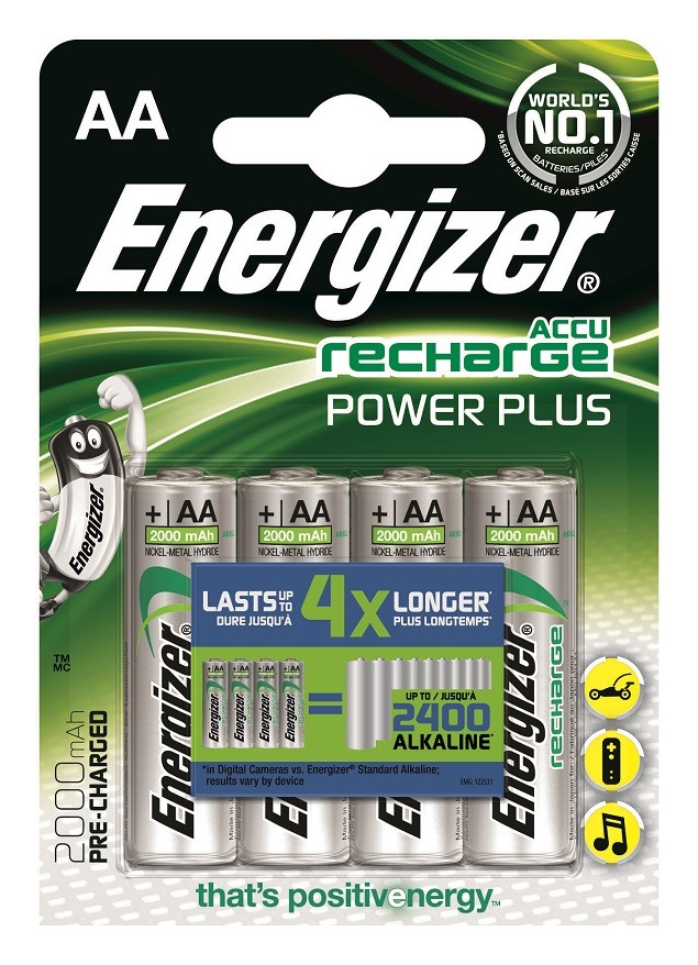 ENERGIZER  Recharge Power Plus AA Batteries