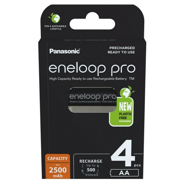 Panasonic Rechargeable batteries  ENELOOP PRO AA