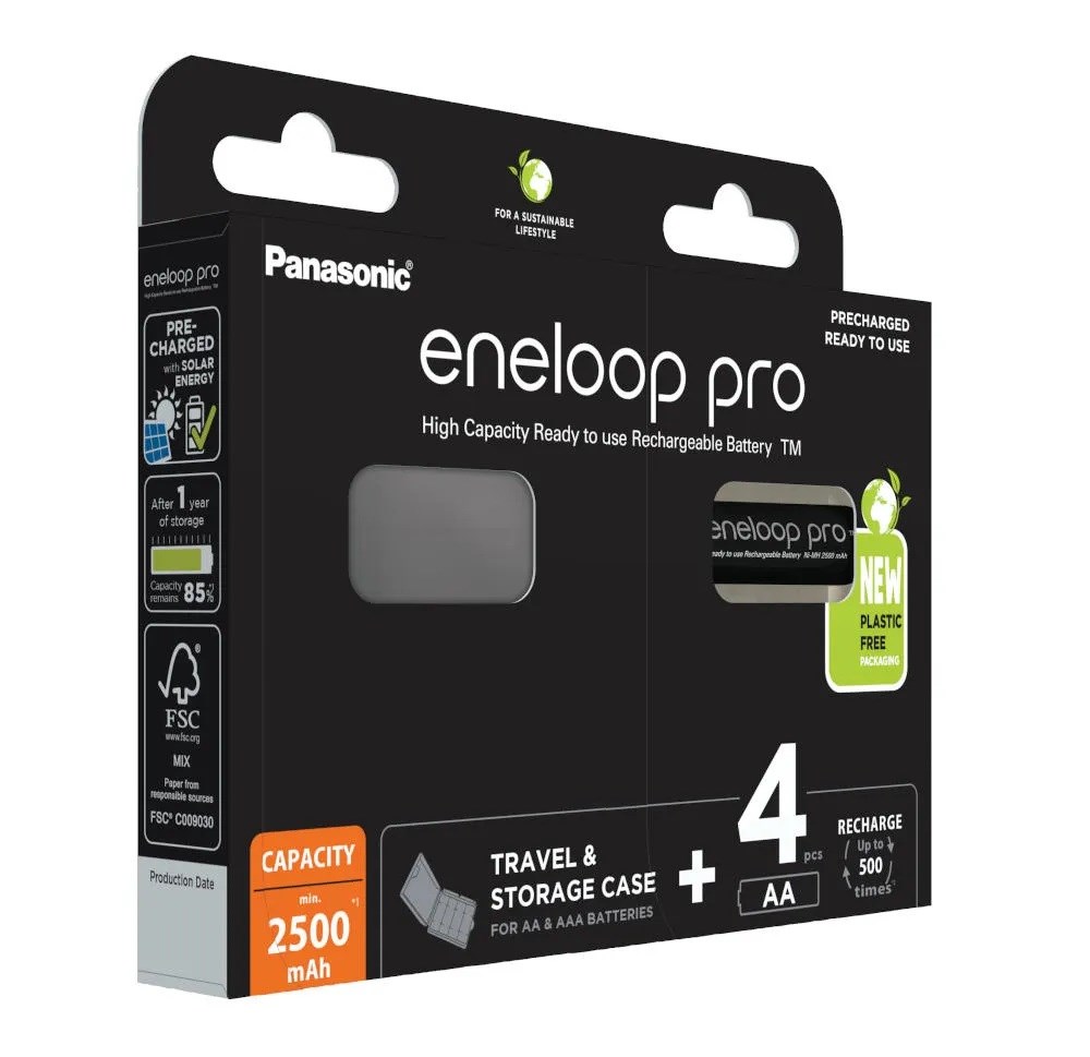 Panasonic Rechargeable batteries  ENELOOP PRO AA