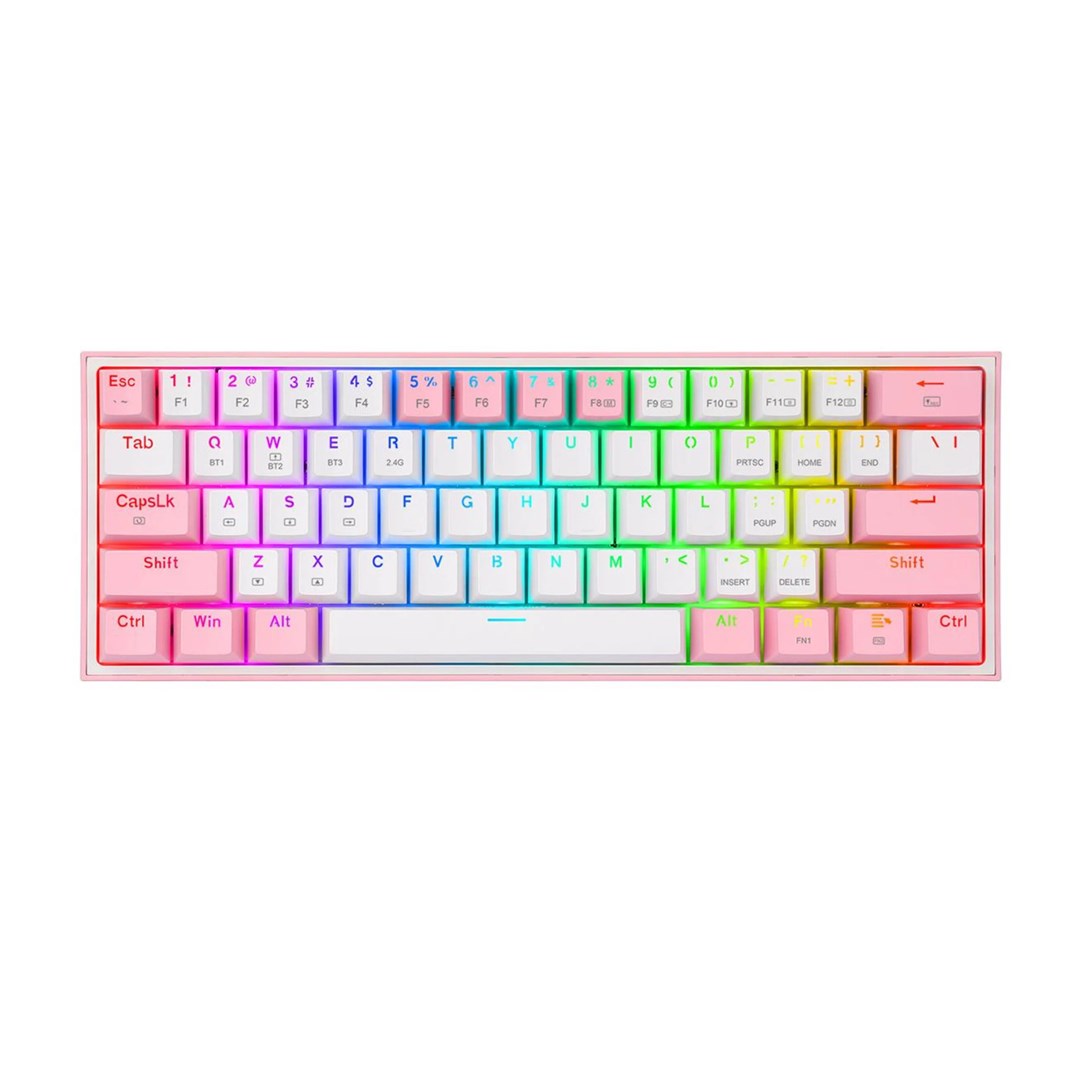 ReDragon K616 Fizz Pro white/pink keyboard