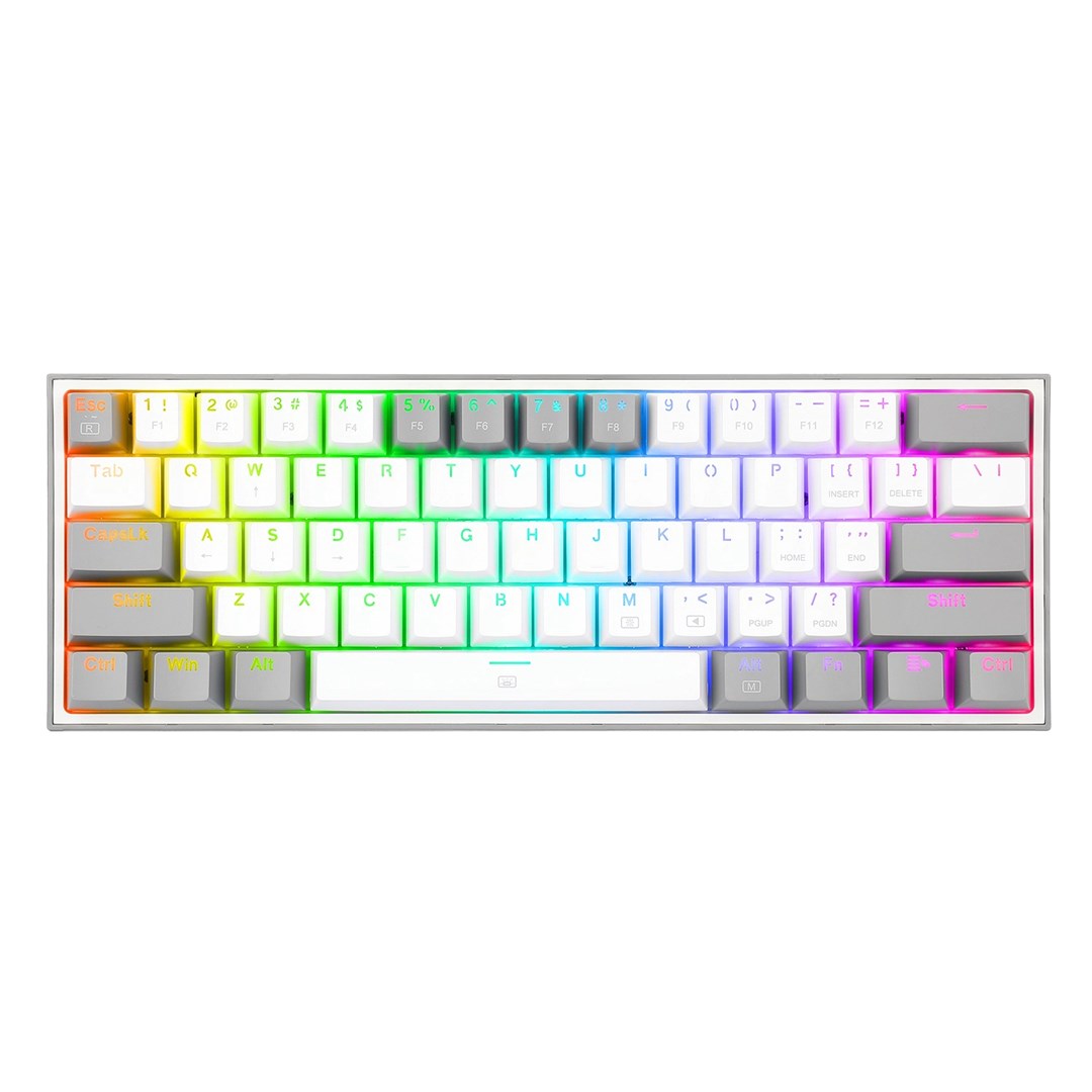 ReDragon  K617-RGB Fizz RGB White/Grey keyboard