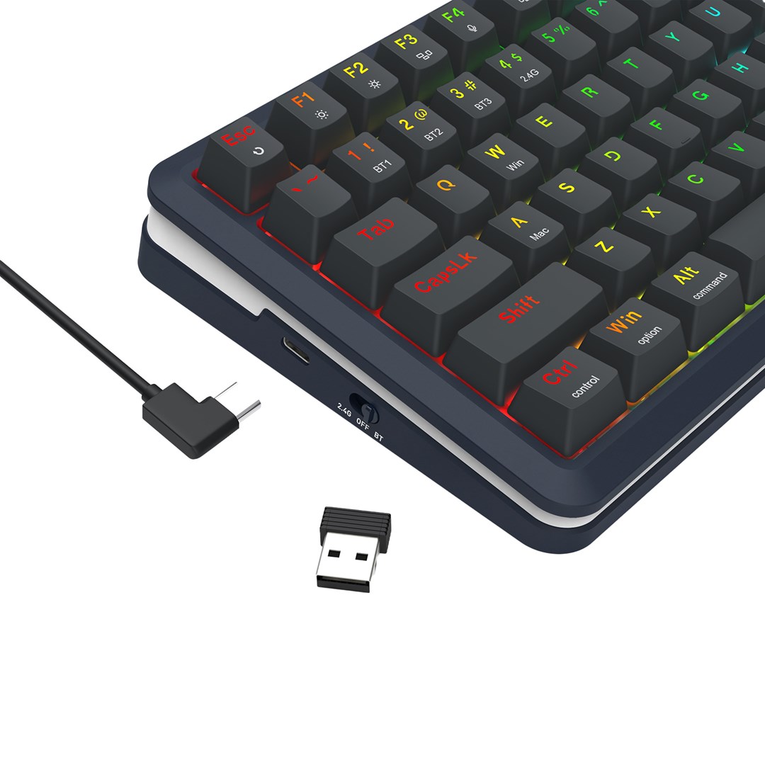 ReDragon K708-RGB-PRO FLEKACT keyboard USB +